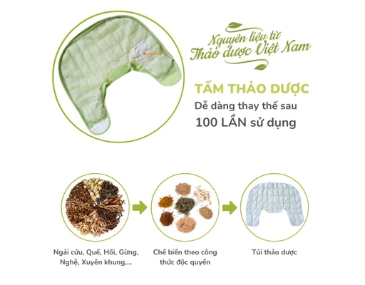 Hộp Quà Tặng Đai Chườm Thảo Dược HAPAKU ảnh 2