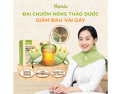 Hộp Quà Tặng Đai Chườm Thảo Dược HAPAKU ảnh 6