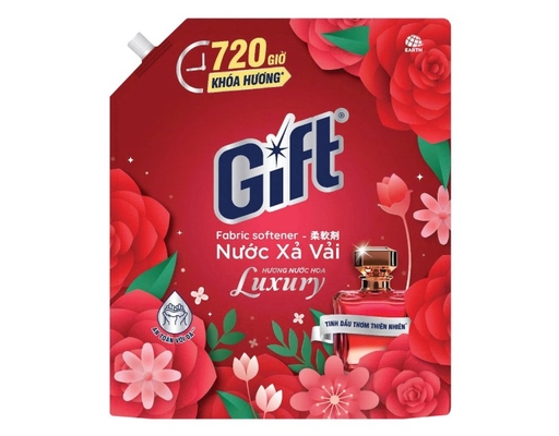 Nước Xả Vải Hương Nước Hoa Luxury 3.2kg Gift ảnh 0