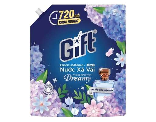 Nước Xả Vải Hương Nước Hoa Dreamy 3.2kg Gift ảnh 0