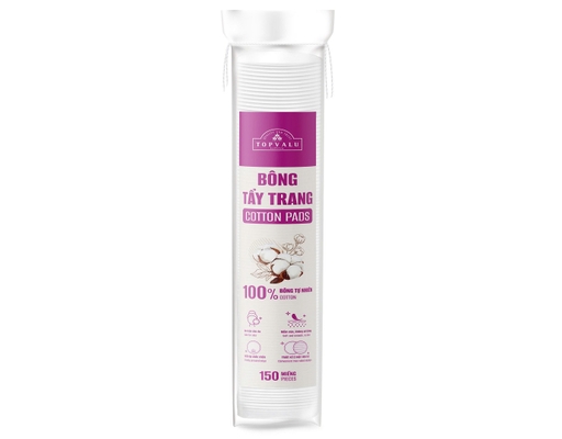 Bông Tẩy Trang - 150 Miếng TOPVALU ảnh 3
