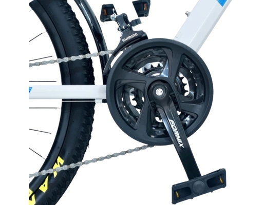 Xe Đạp Địa Hình 24 Inch KM24 Màu Xám-Bạc Fornix ảnh 2