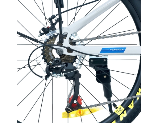 Xe Đạp Địa Hình 24 Inch KM24 Màu Xám-Bạc Fornix ảnh 3