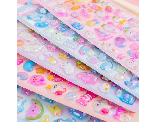Sticker Nổi 3D Nhũ Lấp Lánh 0270 Sportslink ảnh 3