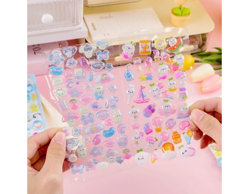 Sticker Nổi 3D Nhũ Lấp Lánh 0270 Sportslink ảnh 5
