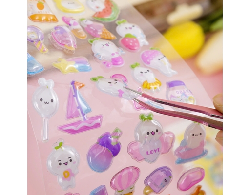 Sticker Nổi 3D Nhũ Lấp Lánh 0270 Sportslink ảnh 6