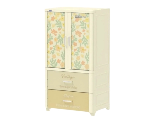 [Đặt Trước] Tủ Wing 2 Cánh 2 Ngăn 70x50x135cm (Note chọn mẫu) Duy Tân ảnh 0
