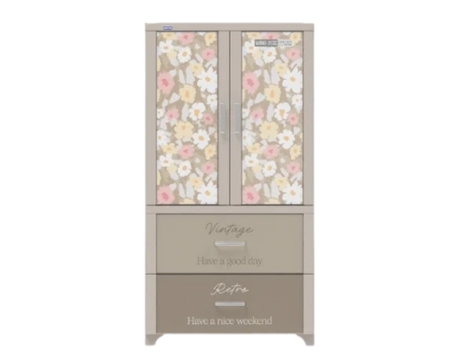 [Đặt Trước] Tủ Wing 2 Cánh 2 Ngăn 70x50x135cm (Note chọn mẫu) Duy Tân ảnh 3