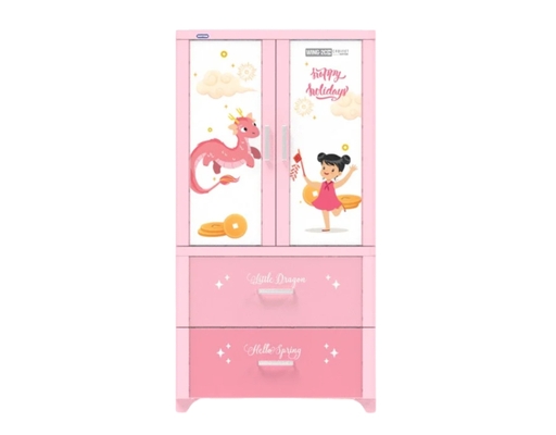 [Đặt Trước] Tủ Wing 2 Cánh 2 Ngăn 70x50x135cm (Note chọn mẫu) Duy Tân ảnh 5