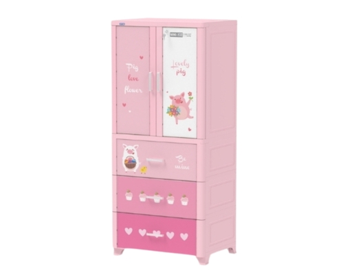[Đặt Trước] Tủ Wing 2 Cánh 3 Ngăn 70x50x160cm (Note chọn mẫu) Duy Tân ảnh 2