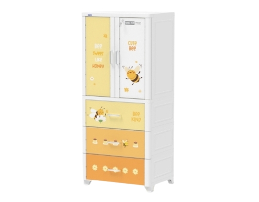 [Đặt Trước] Tủ Wing 2 Cánh 3 Ngăn 70x50x160cm (Note chọn mẫu) Duy Tân ảnh 3