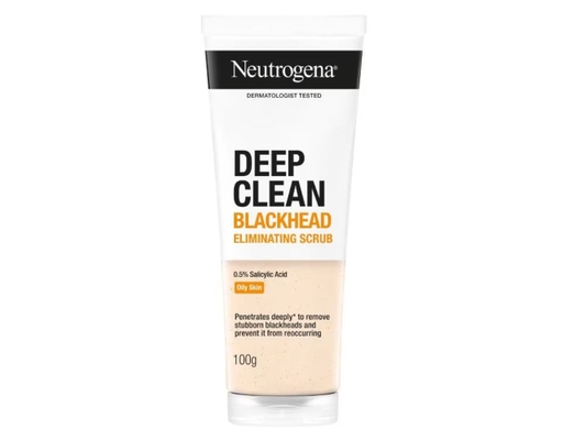 Sữa Rửa Mặt Giảm Mụn Đầu Đen Blackhead Eliminating Daily Scrub 100g Neutrogena ảnh 0