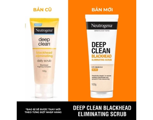 Sữa Rửa Mặt Giảm Mụn Đầu Đen Blackhead Eliminating Daily Scrub 100g Neutrogena ảnh 1