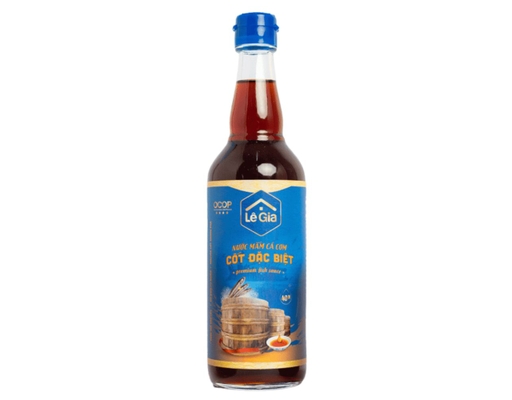 Nước Mắm 40 Độ Đạm 525ml Lê Gia ảnh 0