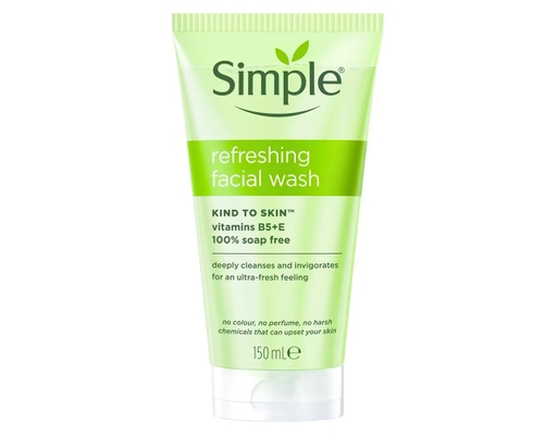 Gel Rửa Mặt Giúp Da Sạch Thoáng Refreshing Facial Wash Gel 150ml Simple ảnh 0