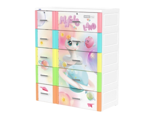 [Đặt Trước] Tủ Shino 5 Tầng 105x48x130cm (Note chọn mẫu) Duy Tân ảnh 9