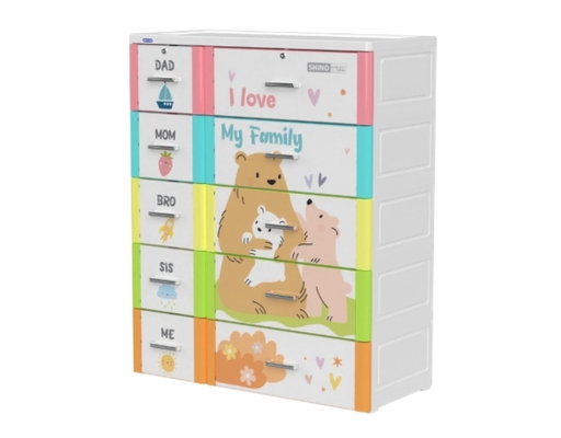 [Đặt Trước] Tủ Shino 5 Tầng 105x48x130cm (Note chọn mẫu) Duy Tân ảnh 1