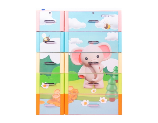 [Đặt Trước] Tủ Shino 5 Tầng 105x48x130cm (Note chọn mẫu) Duy Tân ảnh 4