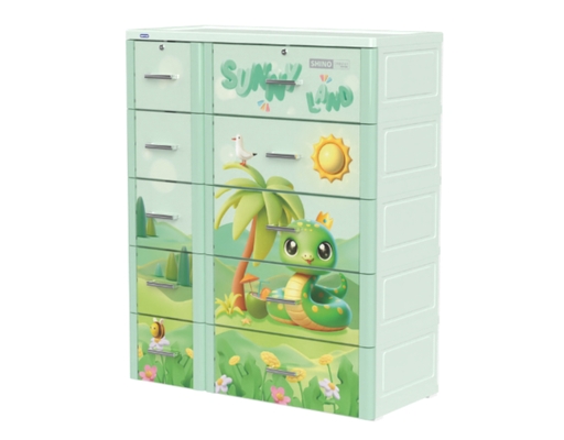 [Đặt Trước] Tủ Shino 5 Tầng 105x48x130cm (Note chọn mẫu) Duy Tân ảnh 6