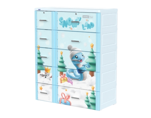 [Đặt Trước] Tủ Shino 5 Tầng 105x48x130cm (Note chọn mẫu) Duy Tân ảnh 8