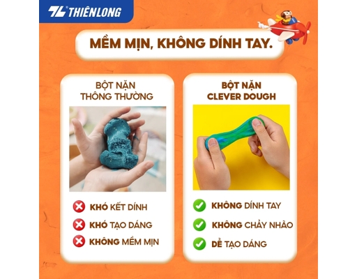 Bột Nặn MD-C008 Màu Đỏ Thiên Long ảnh 3