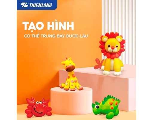 Bột Nặn MD-C008 Màu Đỏ Thiên Long ảnh 5