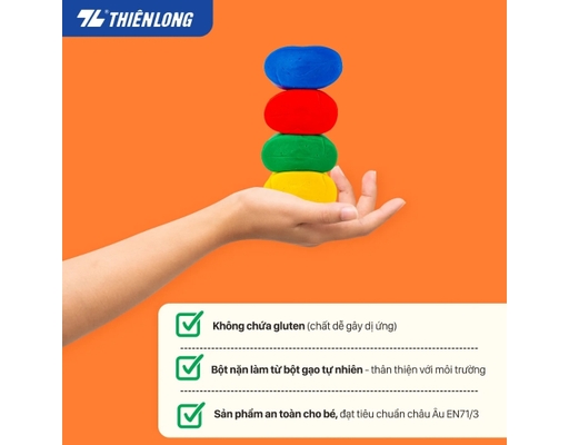 Bột Nặn MD-C008 Màu Trắng Thiên Long ảnh 7