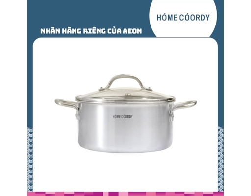 Nồi Inox 3 Lớp Liền Khối Size 24cm HÓME CÓORDY ảnh 0