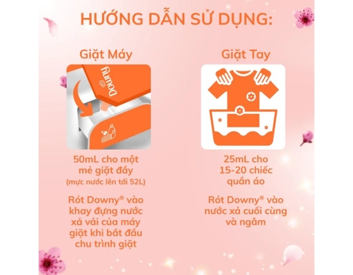 Nước Xả Vải Hương Hoa Và Trái Cây Xuân Hàn Quốc 3L Downy ảnh 8
