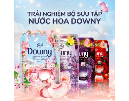 Nước Xả Vải Hương Hoa Và Trái Cây Xuân Hàn Quốc 3L Downy ảnh 9