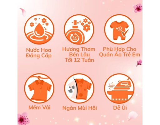 Nước Xả Vải Hương Hoa Và Trái Cây Xuân Hàn Quốc 3L Downy ảnh 7