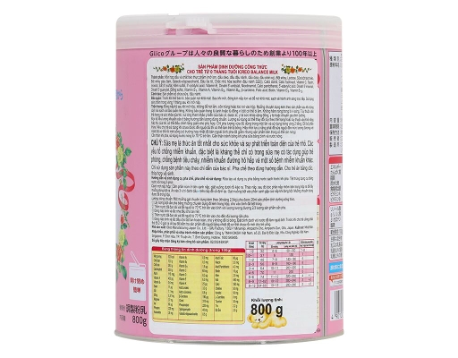 Sản Phẩm Dinh Dưỡng Công Thức Icreo Balance Số 0 Cho Bé 0-12 Tháng 800g Glico ảnh 3