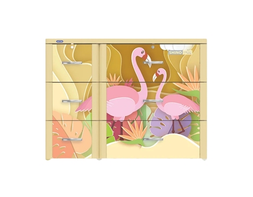 [Đặt Trước] Tủ Shino 3 Tầng 105x48x80cm (Note chọn mẫu) Duy Tân ảnh 4