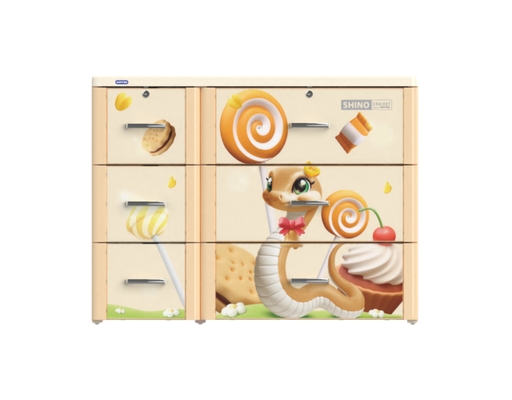 [Đặt Trước] Tủ Shino 3 Tầng 105x48x80cm (Note chọn mẫu) Duy Tân ảnh 7