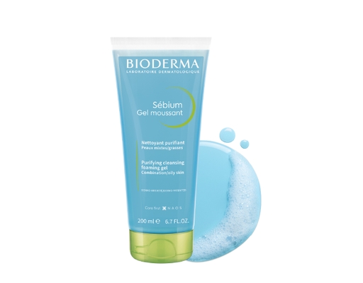 Gel Rửa Mặt Tạo Bọt Sach Thoáng Và Giảm Mụn Sébium Gel Moussant 200ml BIODERMA ảnh 2