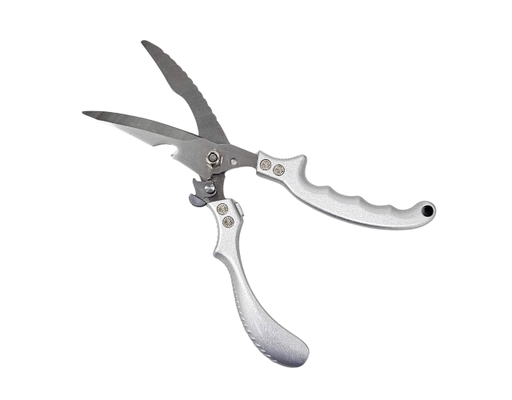Kéo Inox Cắt Gà YH1-1 Màu Bạc Tuyết Mai ảnh 3