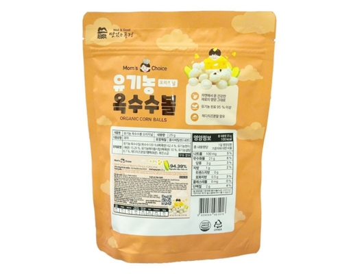 Bánh Bi Ăn Dặm Hữu Cơ Vị Phô Mai Cho Bé Từ 6 Tháng 25g Mom's Choice ảnh 1