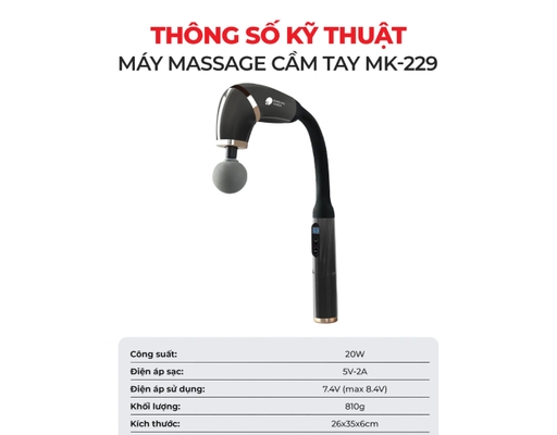 Máy Massage Cầm Tay MK-229 Buheung ảnh 6
