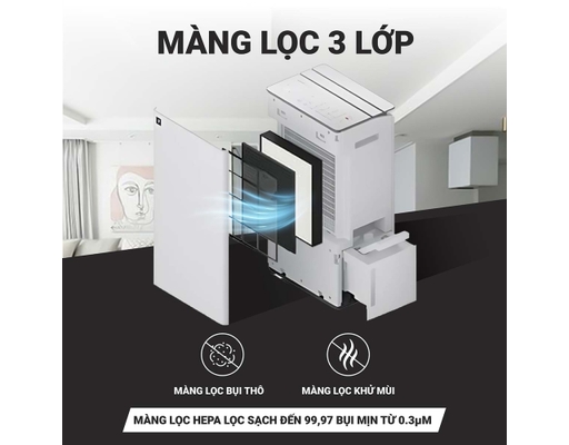 [Đặt Trước] Máy Lọc Không Khí Và Hút Ẩm DW-T30FV-W Sharp ảnh 4