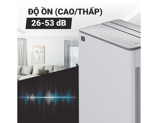[Đặt Trước] Máy Lọc Không Khí Và Hút Ẩm DW-T30FV-W Sharp ảnh 6