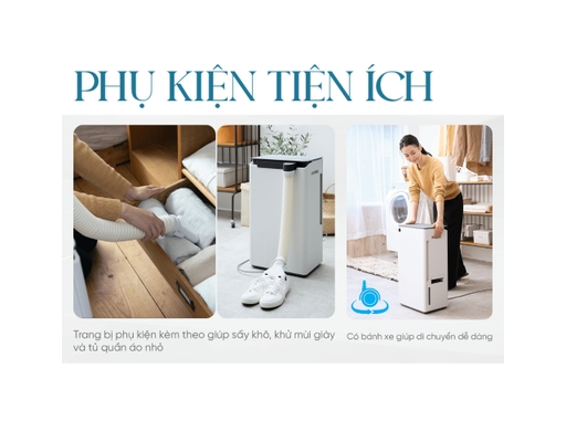 [Đặt Trước] Máy Hút Ẩm DW-T30HV-W Sharp ảnh 7
