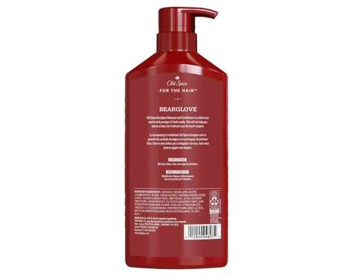 Dầu Gội Xả Cho Nam Hương Mạnh Mẽ Nam Tính 2in1 Bearglove 650ml Old Spice ảnh 1