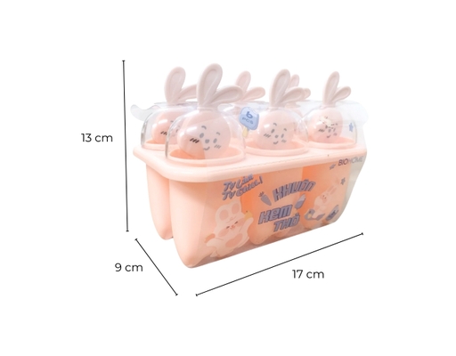 Khuôn Kem Thỏ 6 Ngăn Biohome ảnh 6