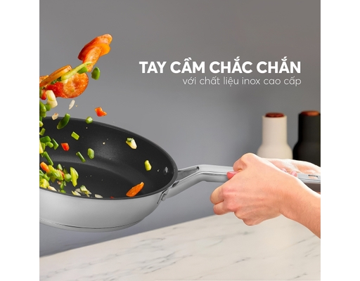 Chảo Chống Dính Inox 304 Impact Bonding EL-2459IC24 24cm Elmich ảnh 9