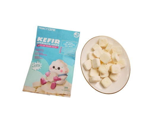 Snack Lợi Khuẩn Vị Nguyên Bản 10g Tracy Kefir ảnh 3