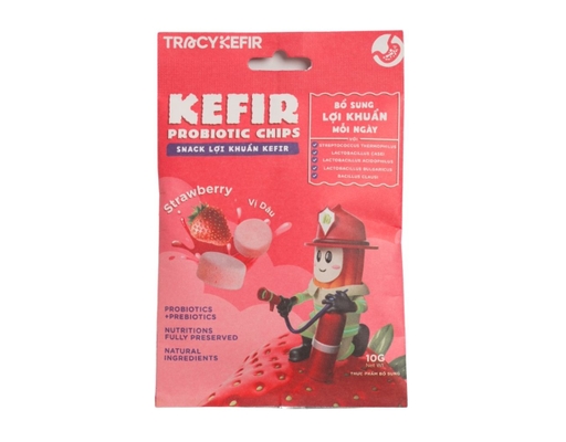 Snack Lợi Khuẩn Vị Dâu 10g Tracy Kefir ảnh 0