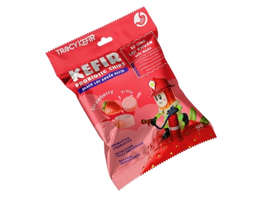 Snack Lợi Khuẩn Vị Dâu 10g Tracy Kefir ảnh 2