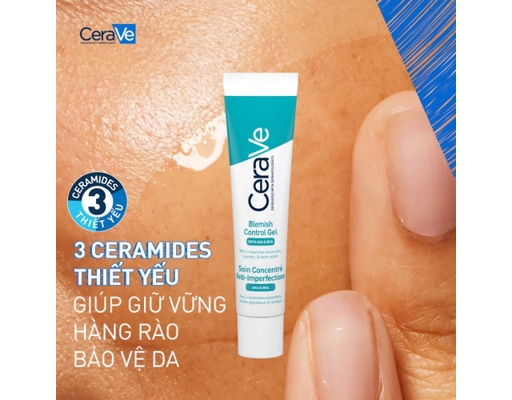 Gel Giảm Mụn Và Thâm Mụn Blemish Control Gel 40ml CeraVe ảnh 1