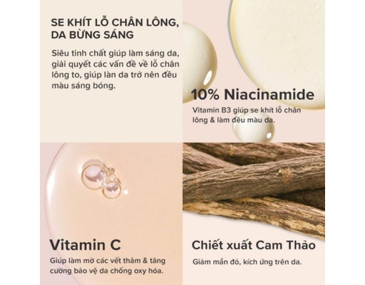 Tinh Chất Chất Thu Nhỏ Lỗ Chân Lông Và Làm Sáng Da 10% Niacinamide Booster 20ml Paula's Choice ảnh 2