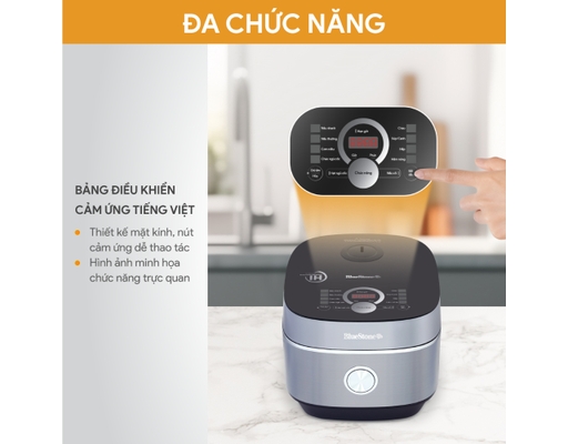 Nồi Cơm Điện Cao Tần RCB-5995 Dung Tích 1.5L BlueStone ảnh 3
